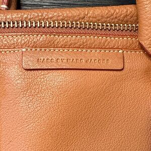 Marc by Marc Jacobs Brown Leather Laptop Bag